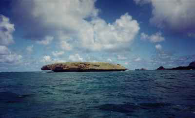 Kekepa Island, aka Turtle or Turtleback Rock.