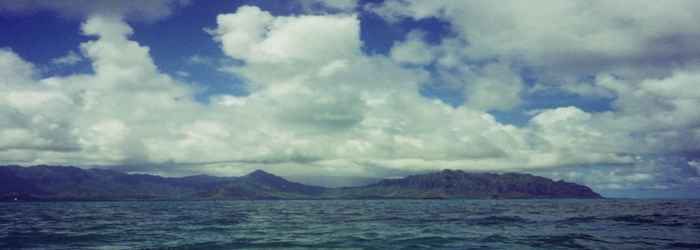 The view towards Waikane and Ohulehule.